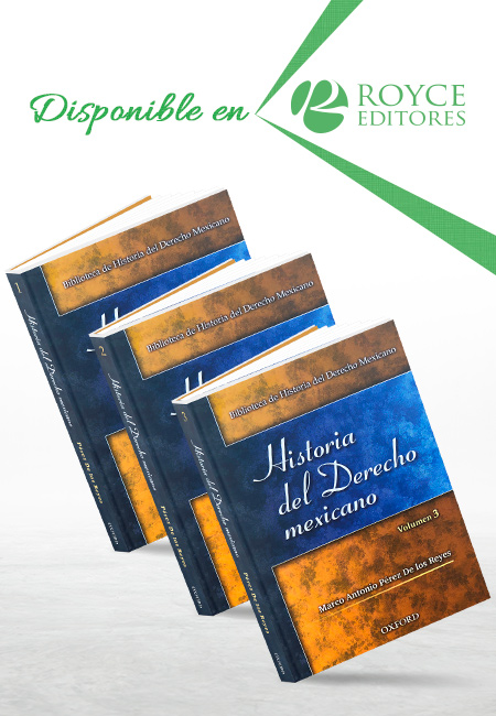 Biblioteca de Historia del Derecho Mexicano 3 Vols