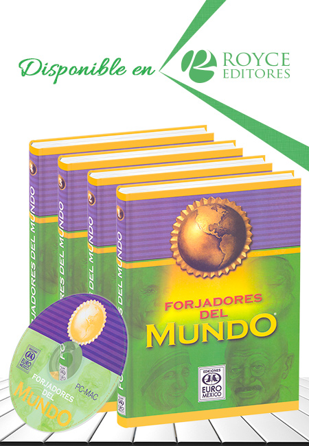 Forjadores del Mundo 4 Vols con CD-ROM