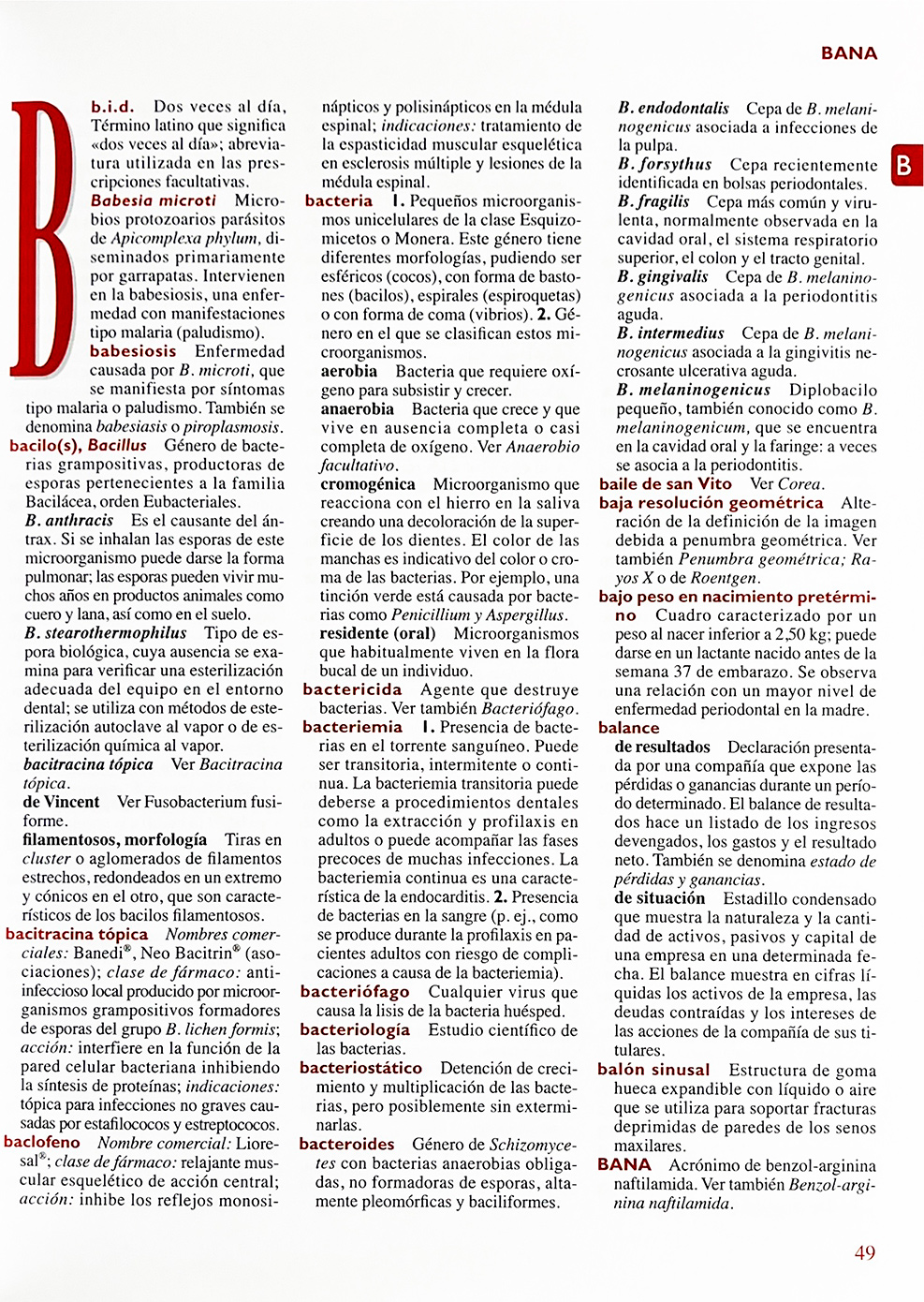 Diccionario de Odontología Mosby