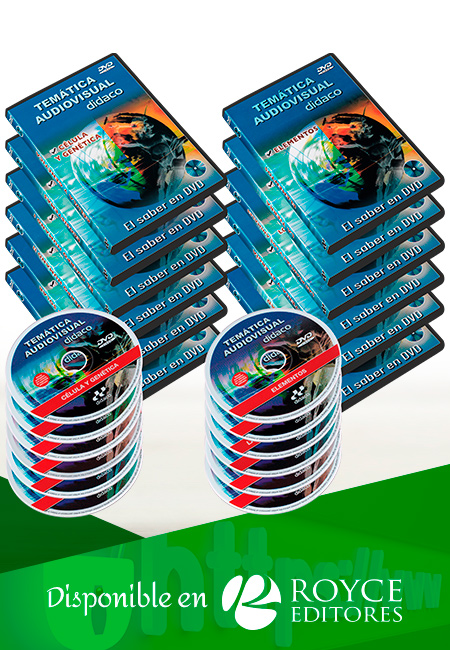 Temática Audiovisual Didaco 12 DVDs