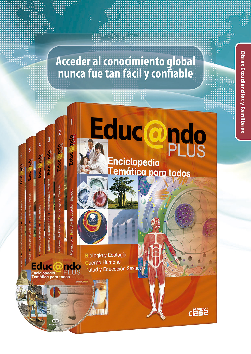 Educando Plus 6 Vols con CD-ROM