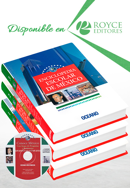 Enciclopedia Escolar de México 3 Vols con CD-ROM