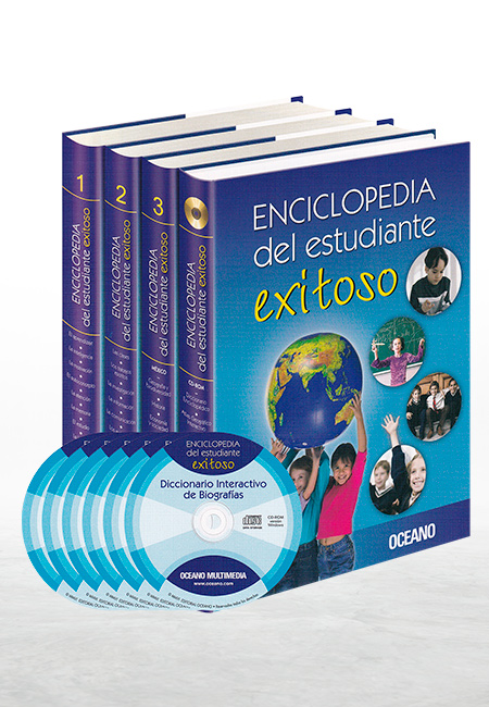 Enciclopedia del Estudiante Exitoso 3 Vols con 6 CD-ROMs