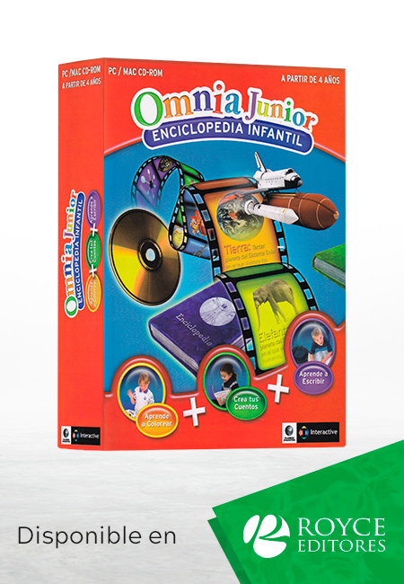 Omnia Junior Enciclopedia Infantil 4 CD-ROMs