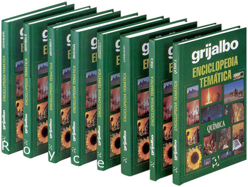 Enciclopedia Temática Grijalbo 8 Vols con CD-ROM