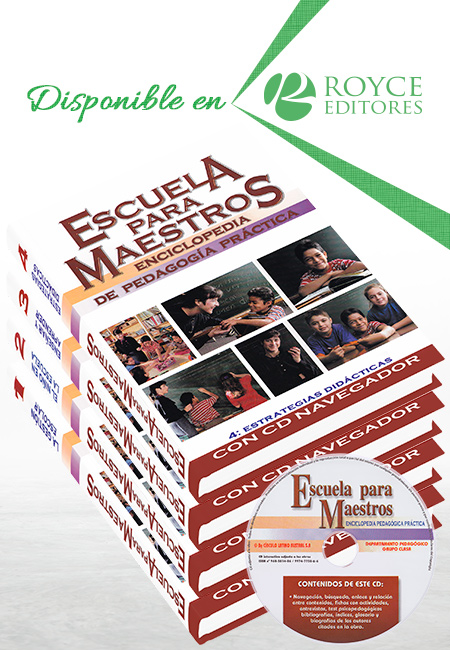Escuela Para Maestros: Enciclopedia de Pedagogía Práctica 4 Vols con CD-ROM