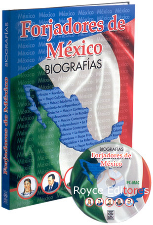 Forjadores de México Biografías con CD-ROM