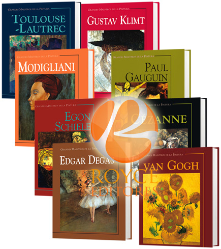 Grandes Maestros de la Pintura 8 Vols con 8 CD-ROMs 1a Serie