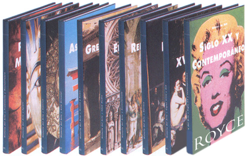 Historia del Arte 10 Vols con 5 DVDs