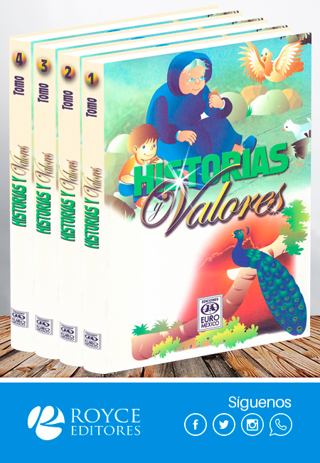 Historias y Valores 4 Vols con CD-ROM