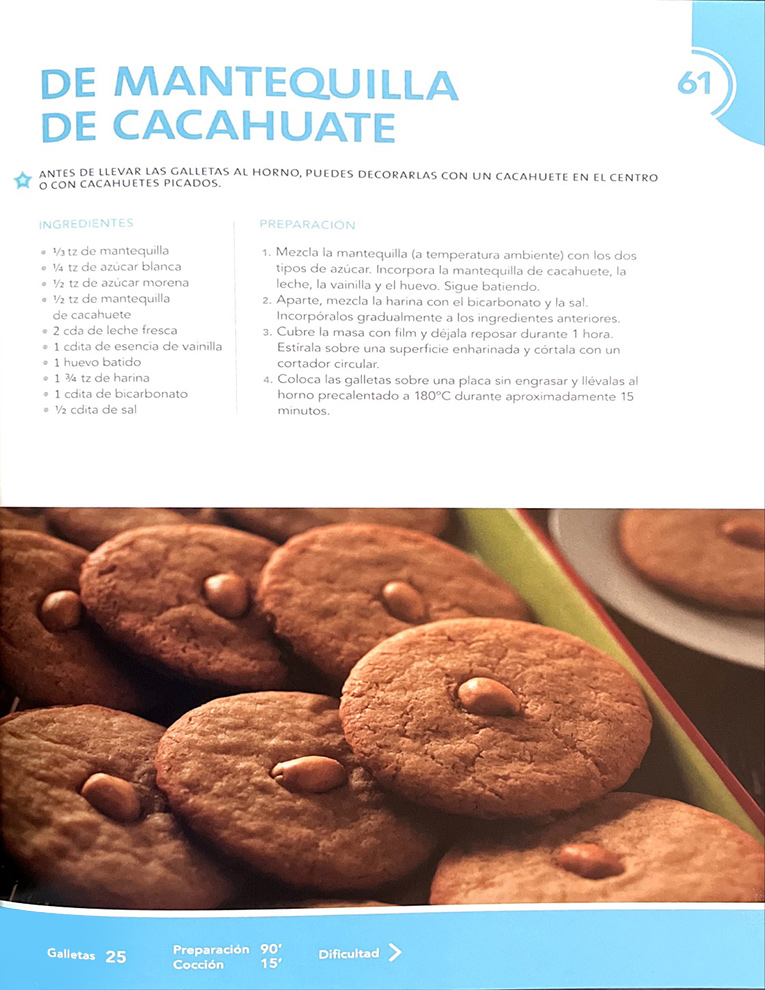 Libro Galletas