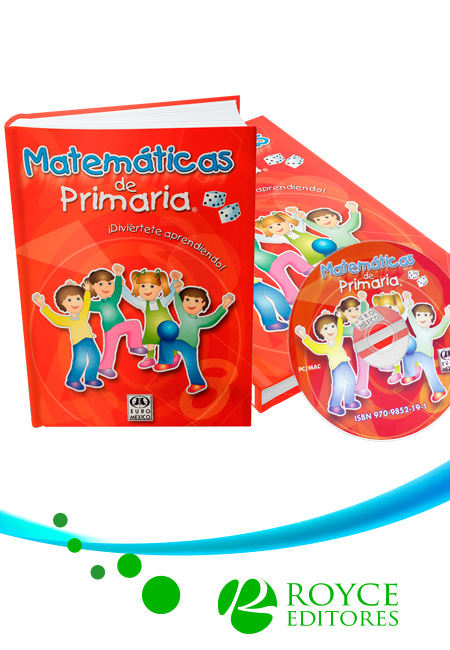 Matemáticas de Primaria 2 Vols con CD-ROM