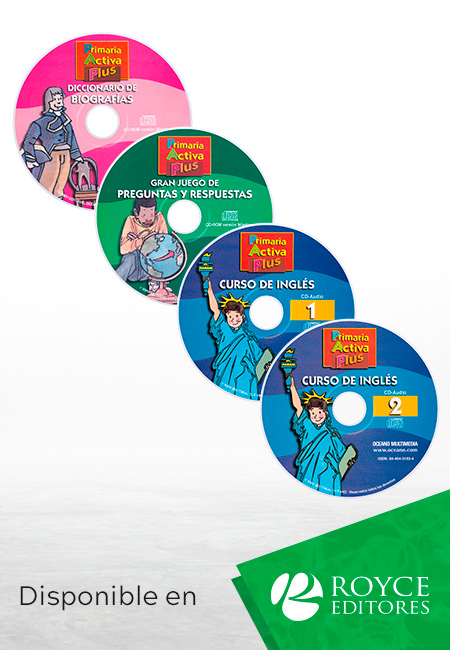 Primaria Activa Plus 6 Vols con 2 CD-ROMs y 2 CDs Audio