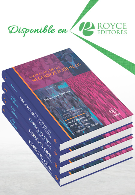 Serie Obligaciones, Contratos, Garantías y Pruebas, y Negocios Jurídicos 4 Vols