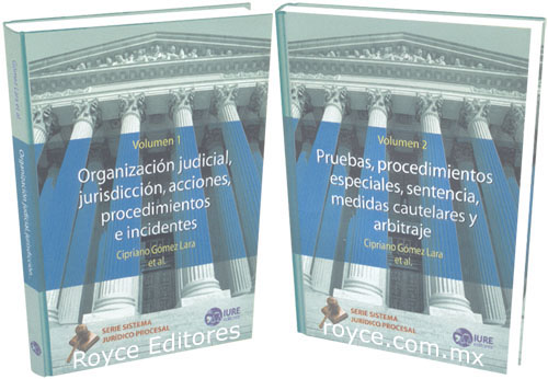 Serie Sistema Jurídico Procesal 2 Vols
