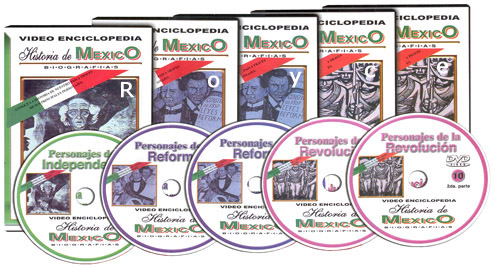 Compra en línea Video Enciclopedia Historia de México 10 DVDs Video Enciclopedia Historia de México 10 DVDs Carbonell