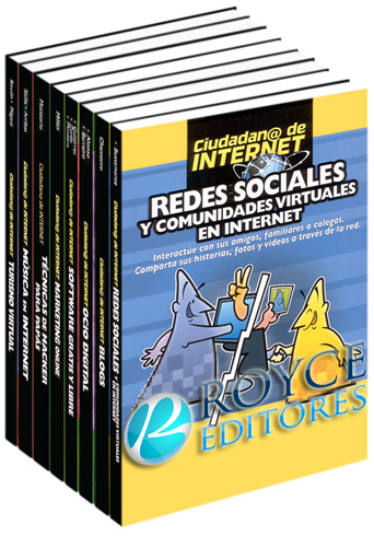 Compra en línea la Colección Ciudadano de Internet 8 Vols Colección Ciudadano de Internet 8 Vols