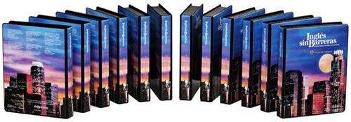 Comprar Curso Inglés Sin Barreras Inglés Sin Barreras 12 Vols con 12 DVDs y 12 CDs Audio