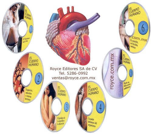 El Cuerpo Humano 6 DVD’s
