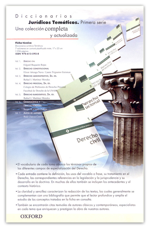 Una colección completa y actualizada que abarca importantes áreas del derecho. Una colección completa y actualizada que abarca importantes áreas del derecho.