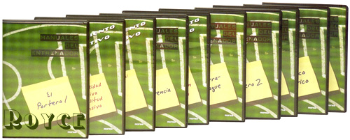 Compra en línea Manuales del Entrenador de Fútbol 10 Vols con 10 DVDs Manuales del Entrenador de Fútbol 10 Vols con 10 DVDs