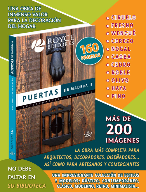 Comprar libro Puertas de Madera II Enciclopedias de Diseño Puertas de Madera II Enciclopedias de Diseño