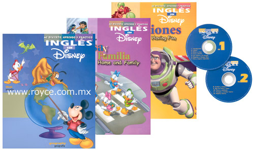 Compra en línea Me Divierto, Aprendo y Practico Inglés con Disney 8 Vols Me Divierto, Aprendo y Practico Inglés con Disney 8 Vols