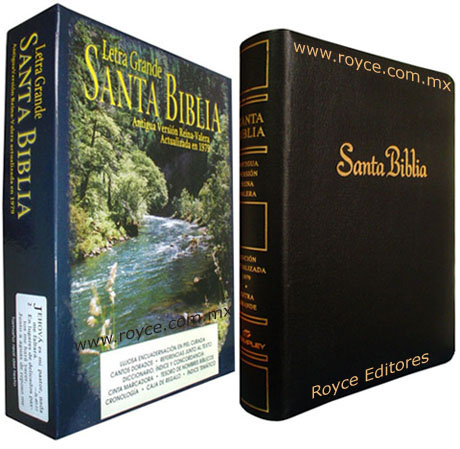 Compra en línea La Santa Biblia Letra Grande Santa Biblia Letra Grande
