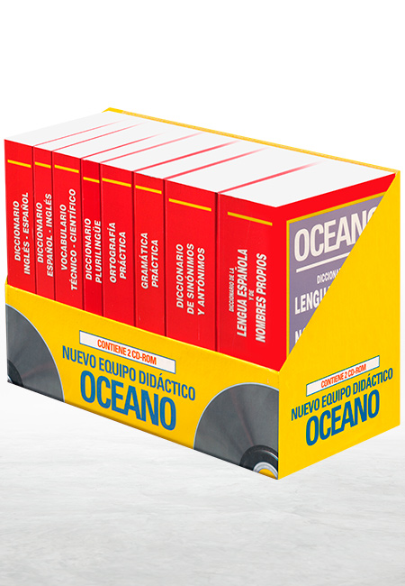 Nuevo Equipo Didáctico Océano 8 Vols con 2 CD-ROMs