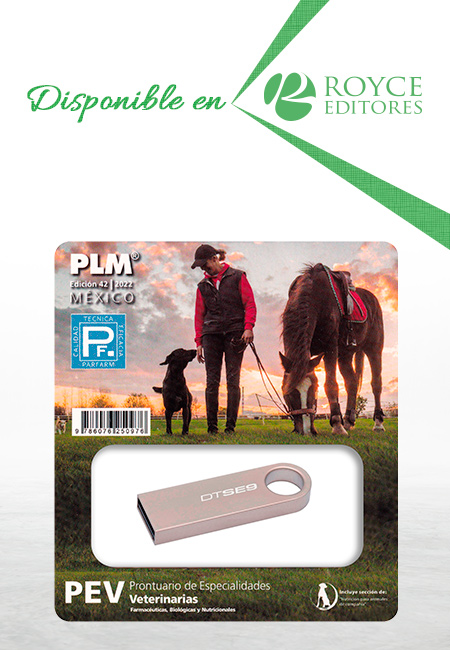 PEV 2022 Prontuario de Especialidades Veterinarias en USB