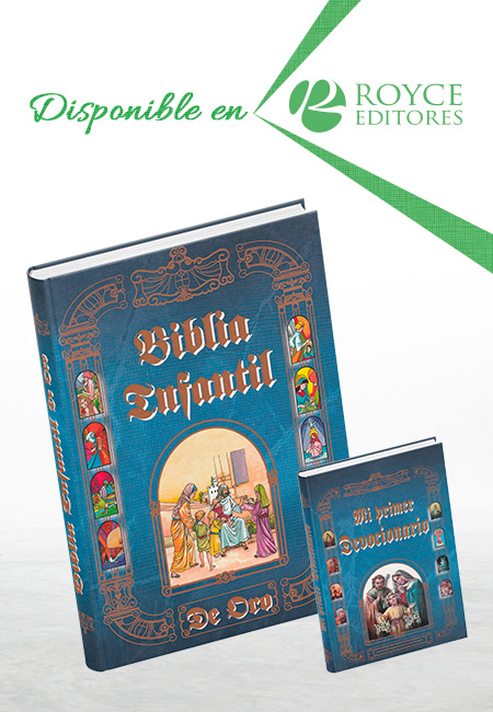 Biblia Infantil de Oro y Mi Primer Devocionario