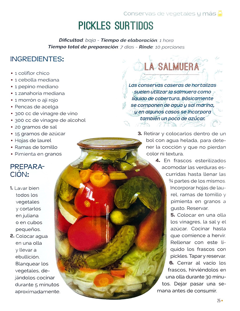 Delicias y Sabores Artesanales 4 Vols
