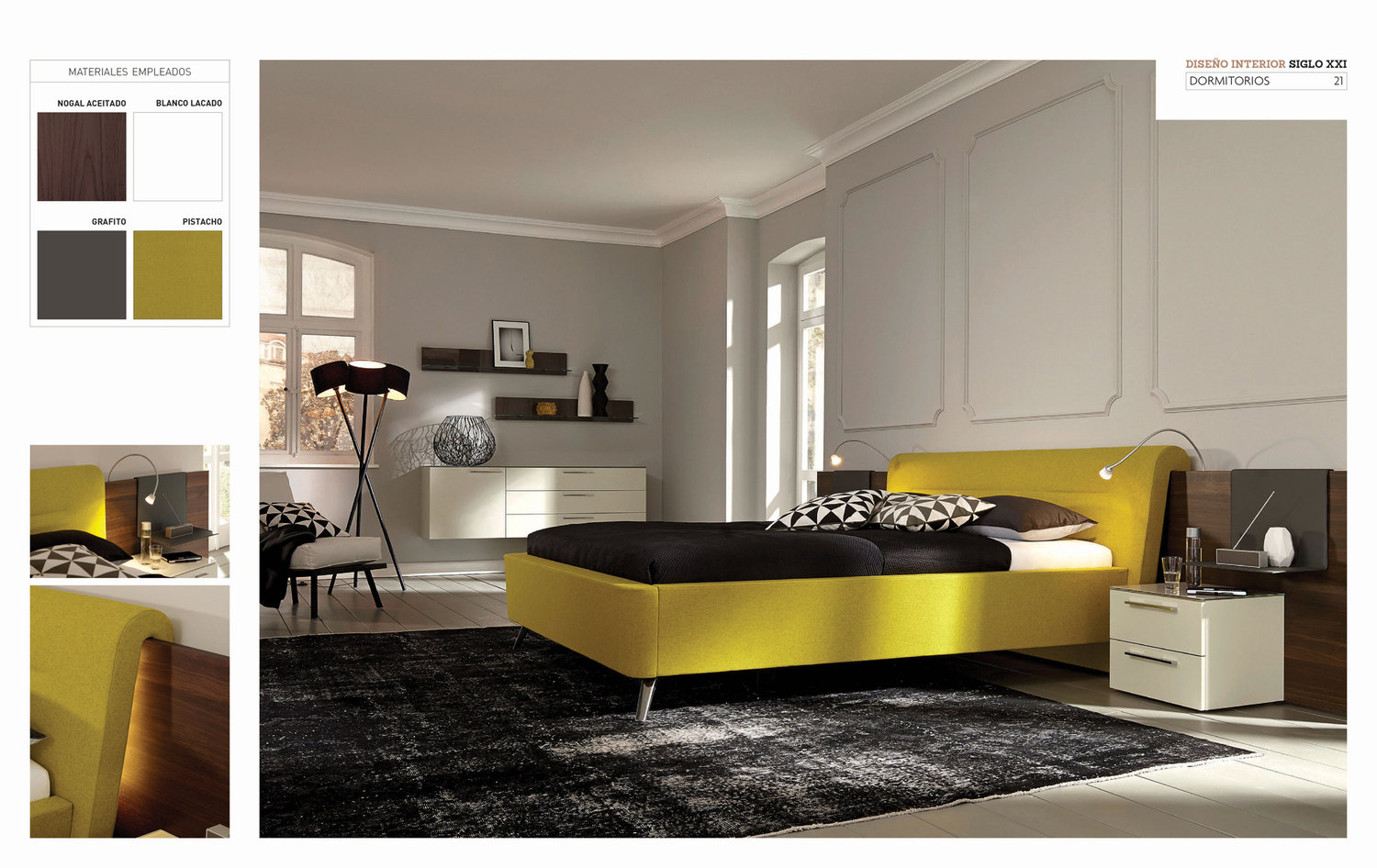 Nuevos Dormitorios. Diseño de Interiores Siglo XXI