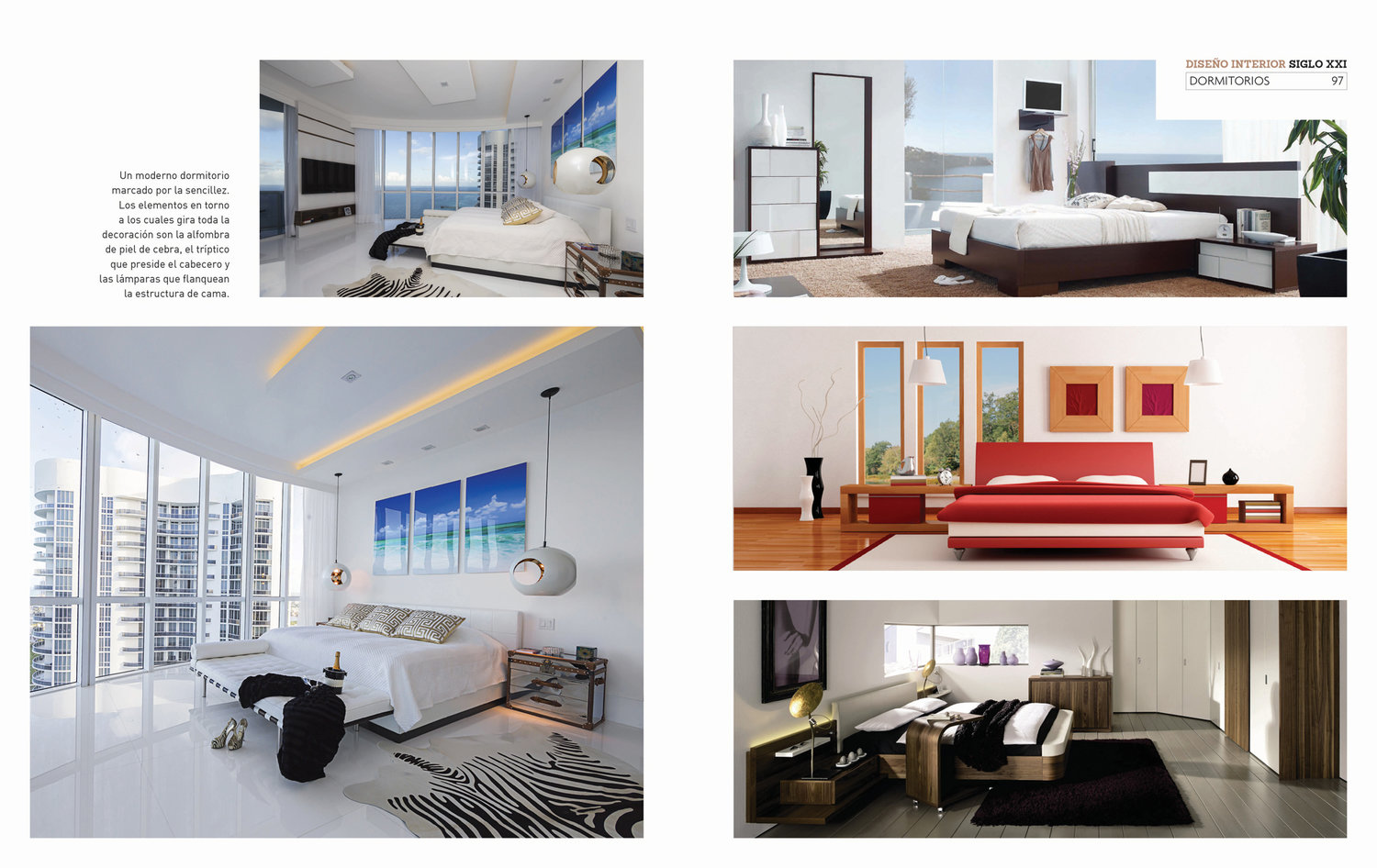 Nuevos Dormitorios. Diseño de Interiores Siglo XXI