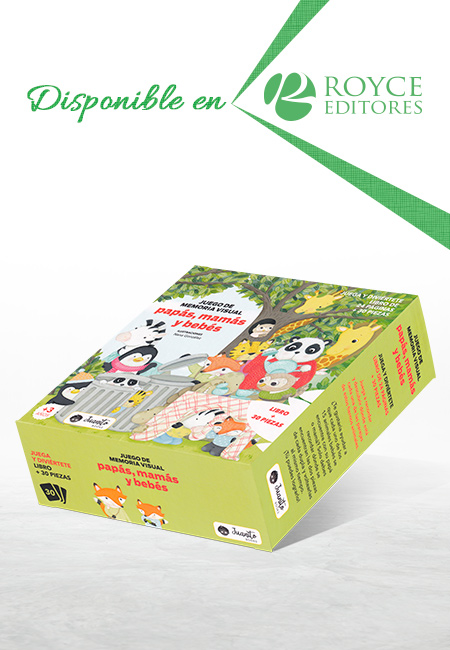Juego de Memoria Visual Papás, Mamás y Bebés