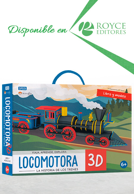 Locomotora 3D La Historia de los Trenes