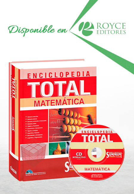 Enciclopedia Total Matemática con CD-ROM