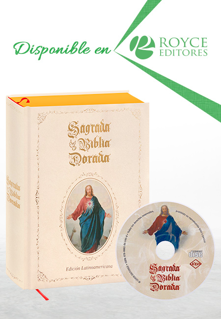 Sagrada Biblia Dorada -Gran Formato- con CD-ROM