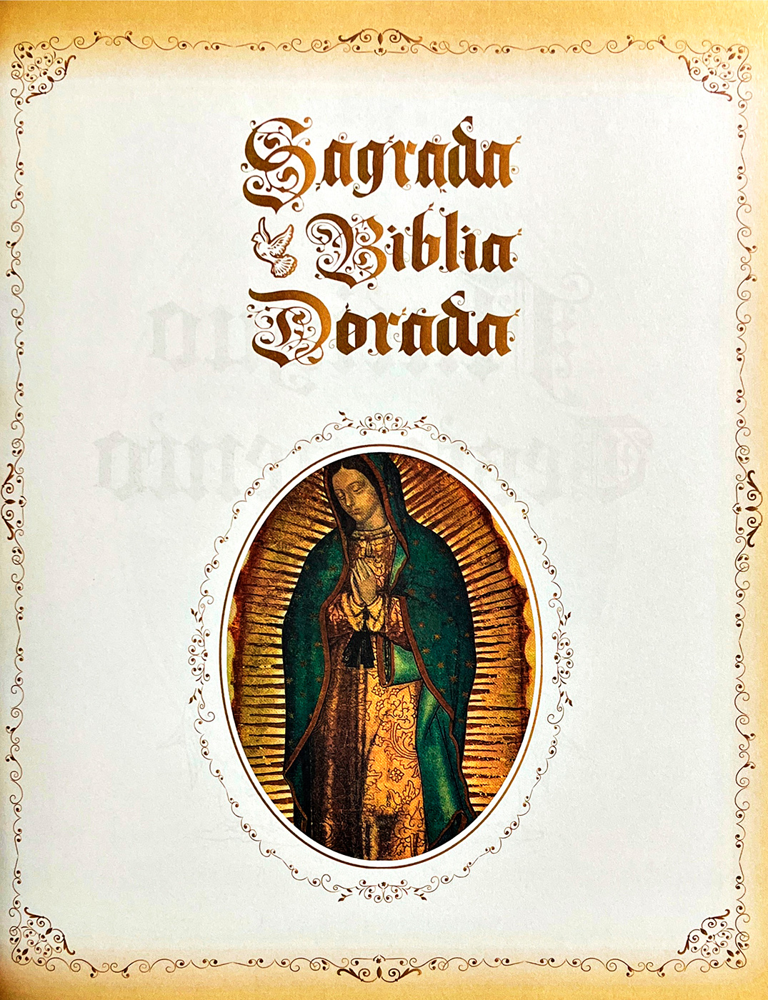 Sagrada Biblia Dorada -Gran Formato- con CD-ROM