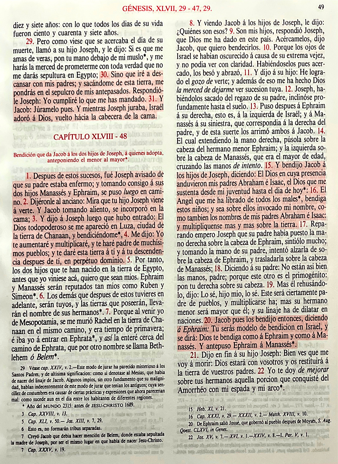 Sagrada Biblia Dorada Marfil
