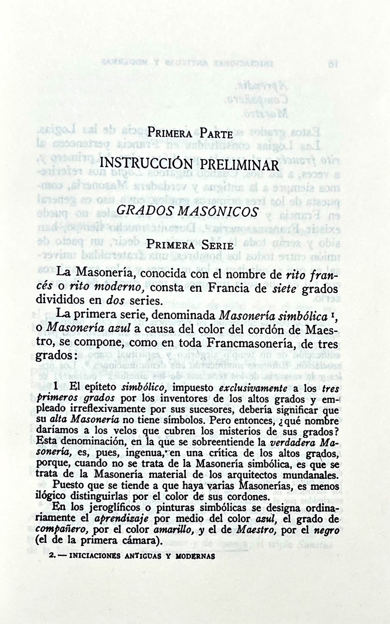 Curso Filosófico de las Iniciaciones Antiguas y Modernas – Ragón