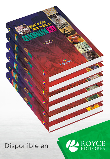 Nueva Biblioteca Interactiva Temática Quorum XXI 6 Vols con 3 CD-ROMs