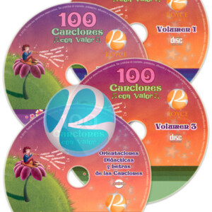 100 Canciones con Valor 3 CDs Audio con CD-ROM