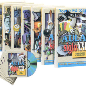 Aula Siglo XXI 7 Vols con 8 CD-ROMs
