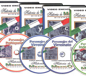 Video Enciclopedia Historia de México 10 DVDs