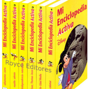 Mi Enciclopedia Activa Disney 6 Vols