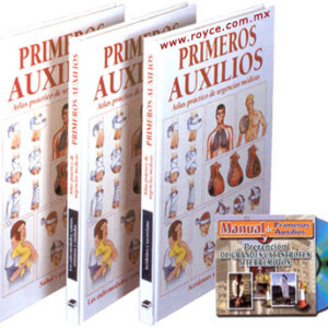 Primeros Auxilios 3 Vols con CD-ROM