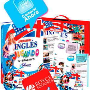 Aprendamos Inglés Jugando Interactivo con 3 CD-ROMs