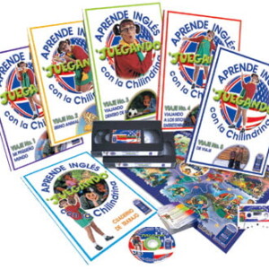 Aprende Inglés Juegando con la Chilindrina 5 Vols
