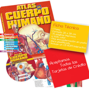 Atlas del Cuerpo Humano con CD-ROM